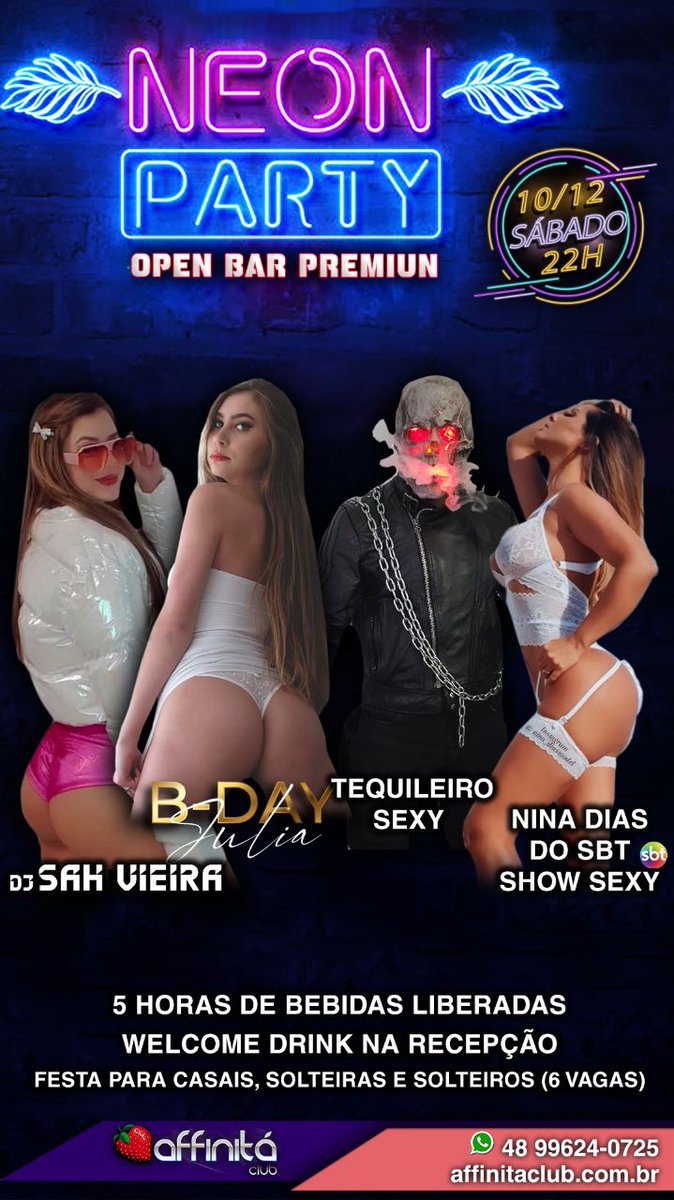 Affinitaclub's tweet photo. LISTA BOMBANDO!🔥🔥🔥
Vem pra Affinitá! https://t.co/OqgNcGPh58