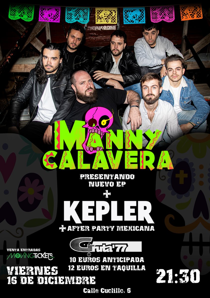 gruta77madrid's tweet photo. La semana que viene:
@juanabarca_ML, APOP y #AyatoláisTributoSiniestroTotal; #integracionsocial.
@MCalaveraBand, @keplerpunkrock, @Suzio13, @TheBirrasTerror, @PKostradamus y #losdelhumo; #pimpampunk.
#BBDoors y #LosTrozos. #aperitivornr
+info: https://t.co/xt2Bl0UBh1 https://t.co/9TdvHFtD8e