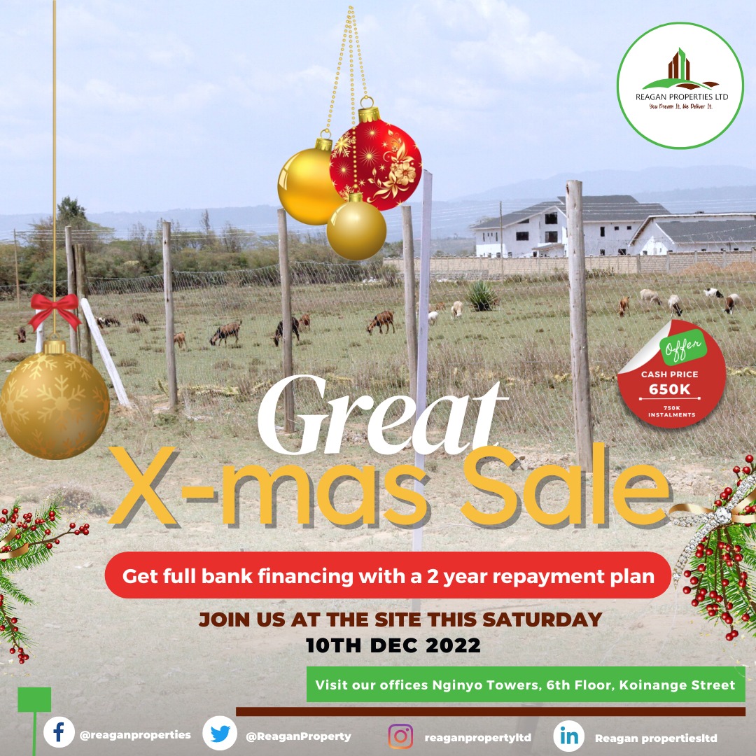 JoyNduma's tweet photo. GOOD NEWS!!!!! Take advantage of the full financing available and get yourself a plot at Baraka Estate in Mirera Naivasha for only Kshs 650,000 Contact us on 0726120926 for free site visits
#harrykane
#mbappe
#fifaworld2022
#dearmen
#arabs https://t.co/OiUIboaNOv