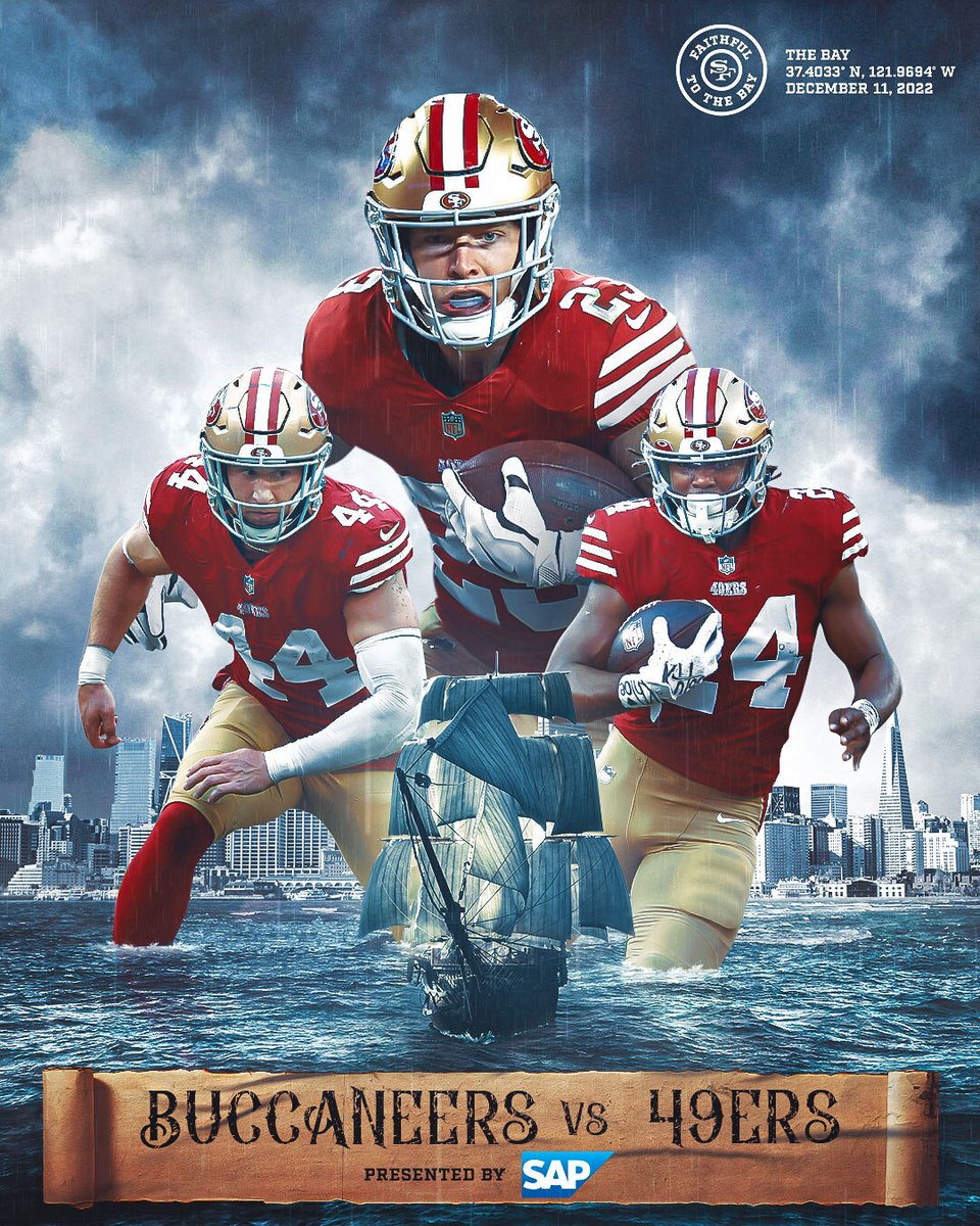 Storm's a brewin' in The Bay #TBvsSF