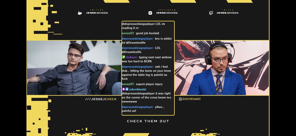 Laura_R6Mom's tweet photo. @JesseJChick @beastcoast @CastingLynnx Why is this all I have been able to see since the start of the stream? https://t.co/HC8327aXA9
