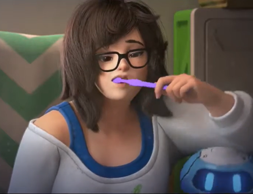 todays second plus size character of the day is mei from overwatch!