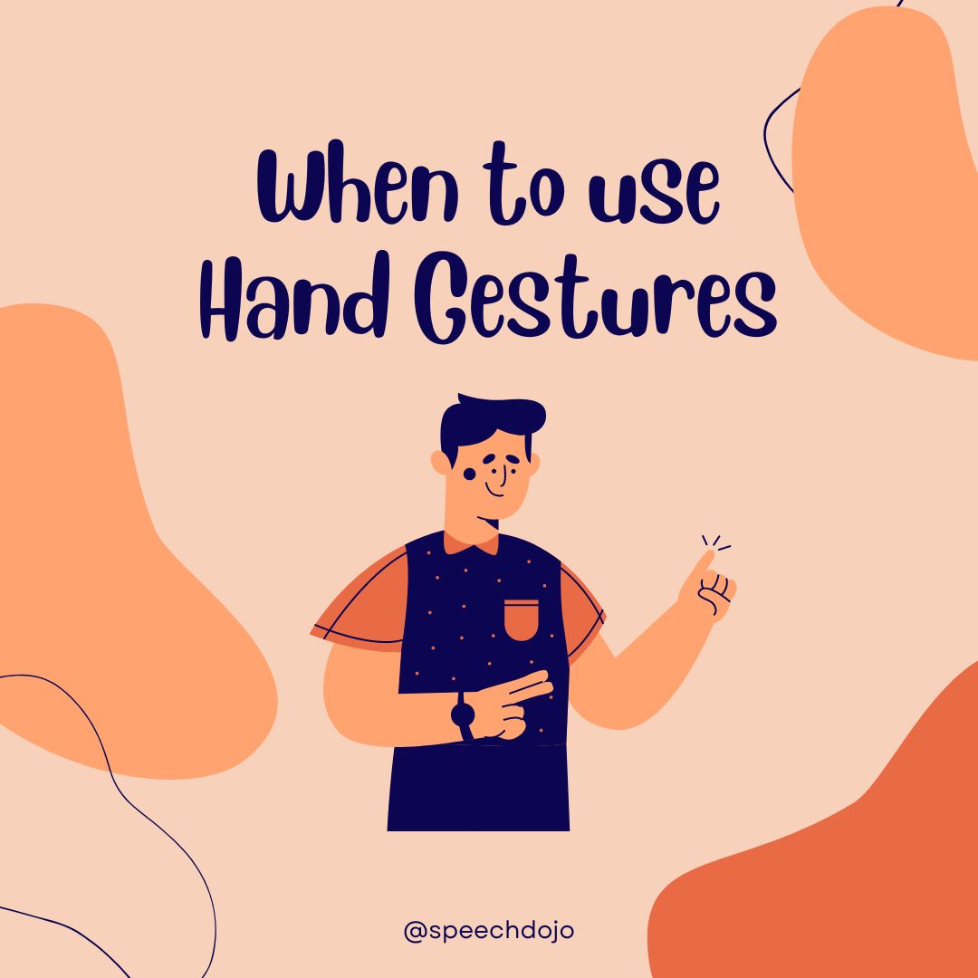 SpeechDojo's tweet photo. Hi everyone,
Here are some techniques to using hand gestures you can use in your next presentation. Ensure you use them to convey emphasis and authenticity!
-
-
-
#presentation #publicspeaking #speechdojo #handgestures #smile #emotion https://t.co/yuS2QZmZ4u