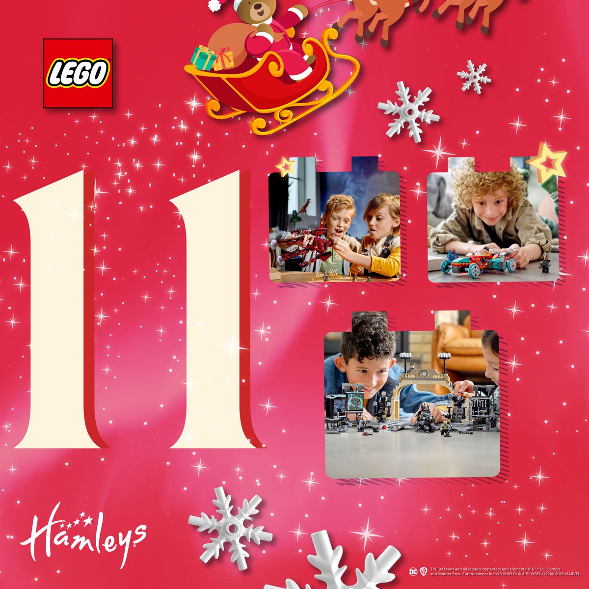 Avengers Assemble!! 🦸‍♀️
Today’s prize is a Marvel fan's dream! To be in with a chance of winning this super prize bundle, give this question your best shot:
Who is Batman? 🦇
a) Tony Stark 
b) Peter Parker 
c) Bruce Wayne