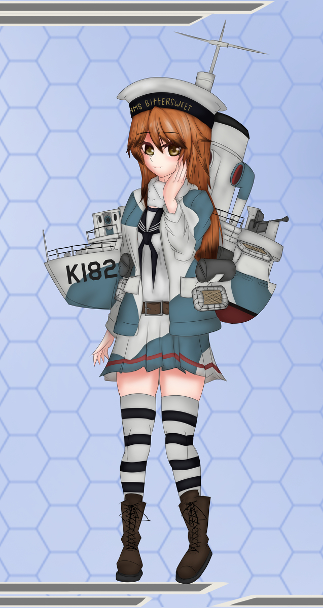 NautilusSS168's tweet photo. HMS Bittersweet K-182 #kantaicollection #KanColle #艦隊これくしょん #HMS #Bittersweet #Scarf #K182 #182 https://t.co/F1Mmo6yCHr https://t.co/1cIMmJJgeR