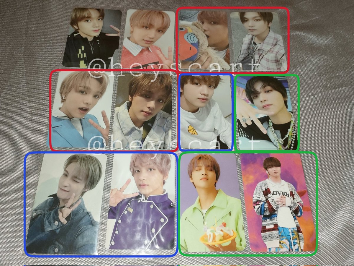 heyscart's tweet photo. — [🛒] ; 
#heyscart_onhands 

WTS LFB NCT DREAM 127 WAYV RANDOM PCS PC PH

HAECHAN, YANGYANG, TAEYONG, JOHNNY, TAEIL PHOTOCARDS 
🔴 230 ea
🔵 180 
🟢 80 (free if getting atleast 3)
✓ hc emblem - 450
✓ dream cinema - 350
✓ dicon - 180

- if set: 2000 php (less 860)

rfs: dupes https://t.co/zbbTnc7ioQ