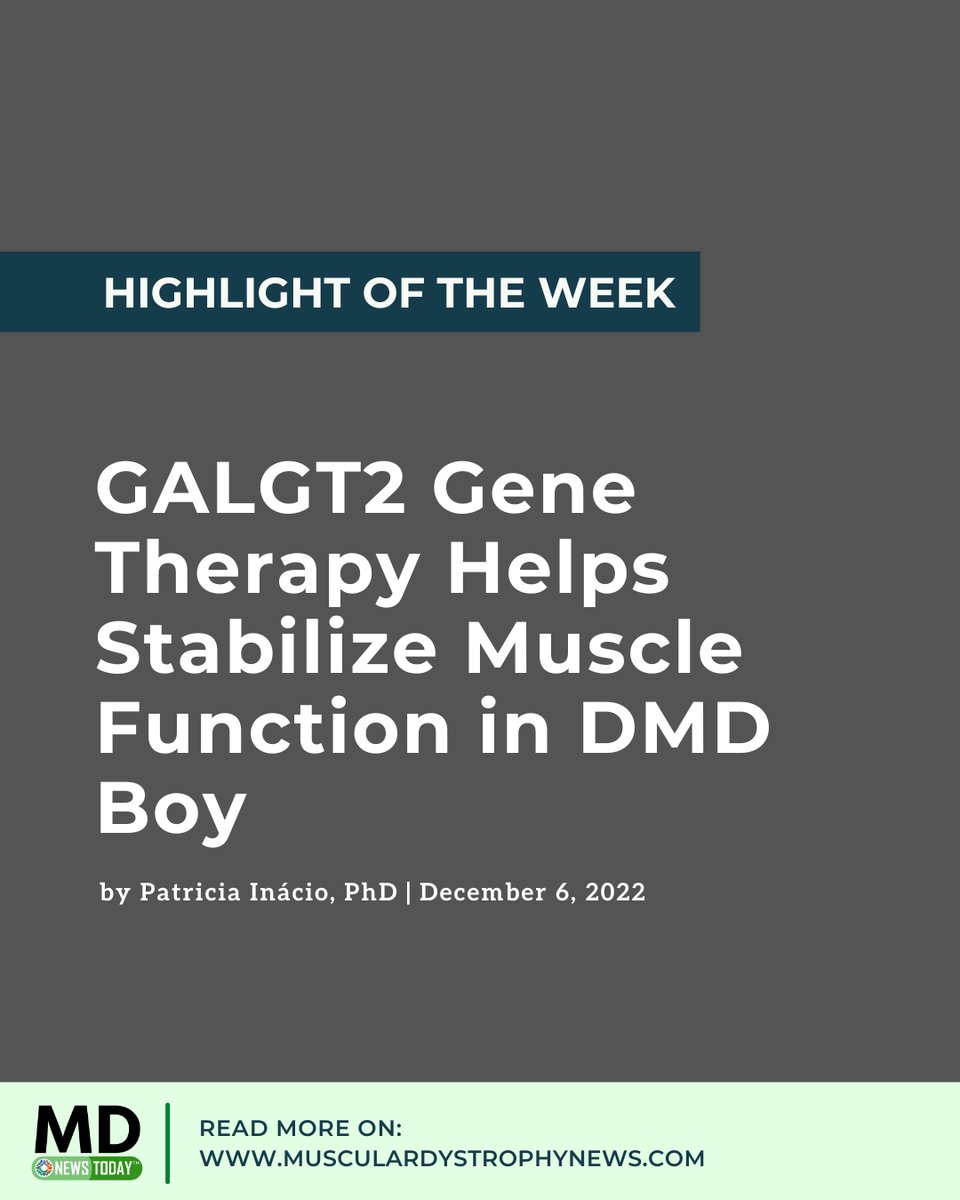 mdnewstoday_'s tweet photo. Here is this week's most-read article featured on our #MuscularDystrophyNewsToday website! Are you caught up?

https://t.co/GglHjMeFGa

#musculardystrophy #MD #MDNewsToday #livingwithMD #MDresearch #treatingMD #MDtreatments https://t.co/D1ZxefFL02
