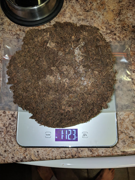 JeffJetro's tweet image. I'm smoking decarboxylated shake. Leftovers from my batch of #SuperButter.