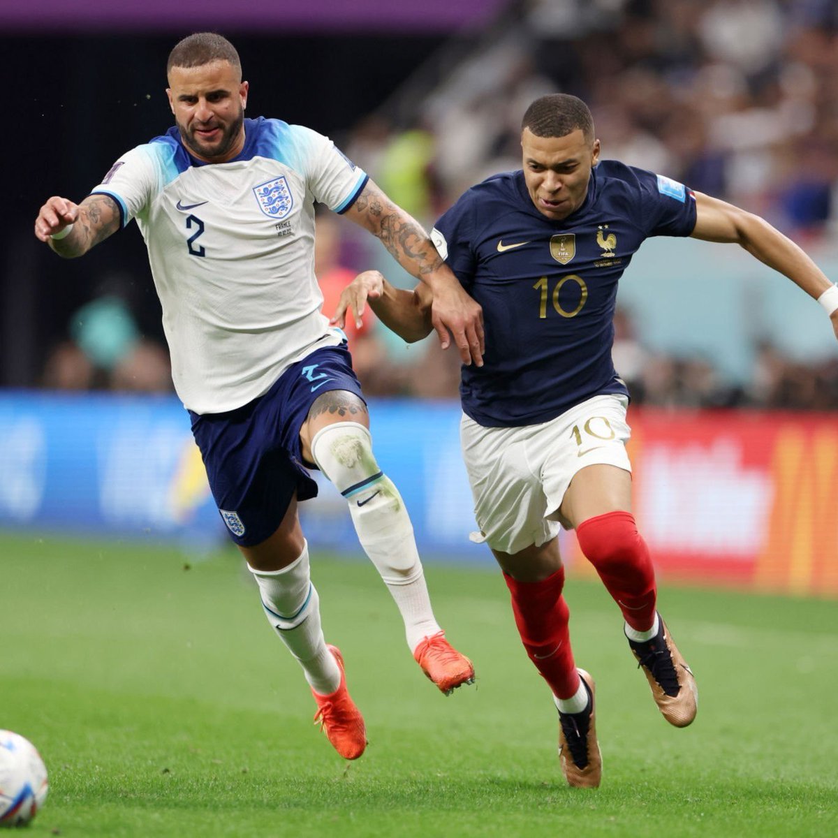 Kyle Walker was IMMENSE! 

#ENG | #FRA | #FIFAWorldCup