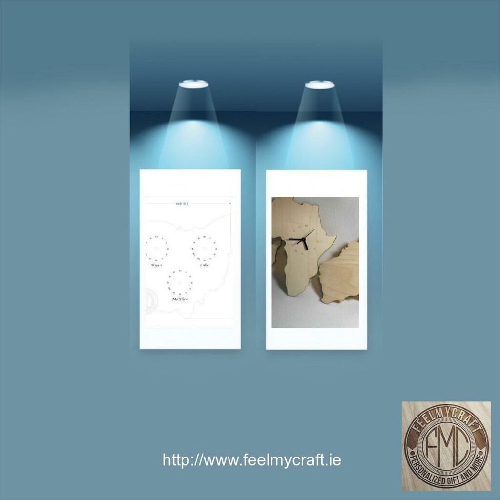FeelMyCraft's tweet image. 🐕 Big deals! Ohio (US) Personalized Custom shape clock three zone Irish Gift only at €40.0 Hurry. #AfricanClock #AustralianClock #ClockGift #CustomClock #Australian #SouthAfrican #Zimbabwe #african #CustomGift #PersonalizeClock instagr.am/p/CmAH-QaOW7_/