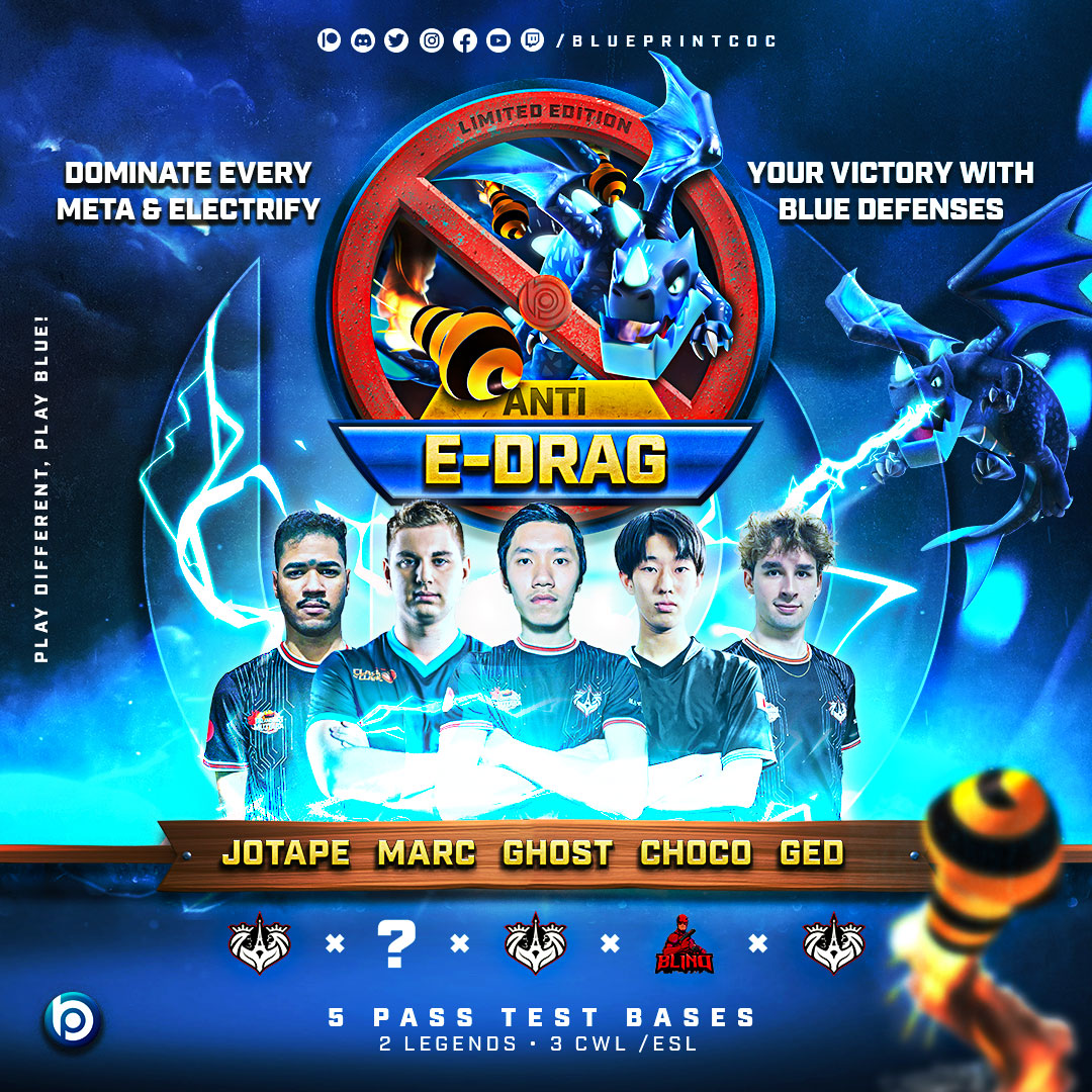 😌┋Hey everyone! Scared of Drags coming back? Don't Worry; we got you covered!

The TH15 ANTI AIR Limited Edition💎Pack is here!

↗️ blueprintcoc.com/Th15-Anti-Air

🛠┋5 TH15 Pass Test Bases by

@MS_Ged_
<a href="/Choco__Ninja/">Choco</a>
@Marc_TGG 
@MS_Ghost_ 
@MS_Jotape 

⏰┋Available for Limited Time!