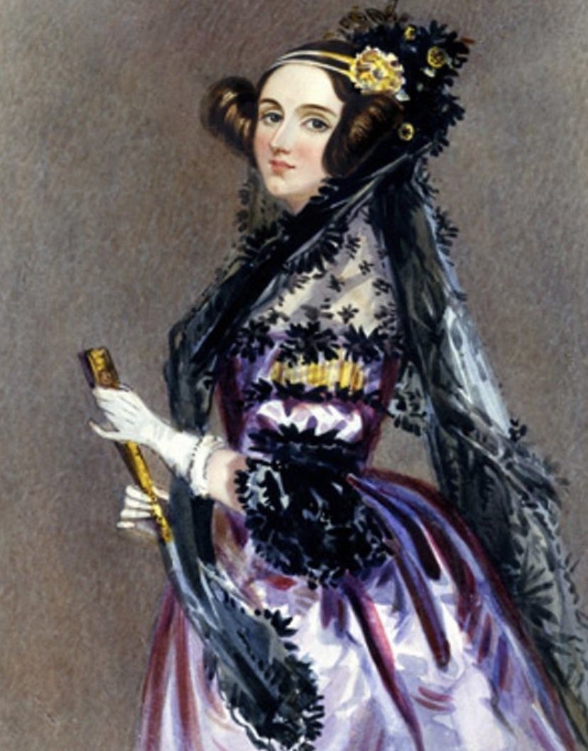 Today in HERstory 1815 – Ada Lovelace was born. She was a mathematician and computer scientist. She was one of the first to recognize the potential of computers and has been called the first computer programmer. . . . #herstory #womenshistory #TodayInHistory