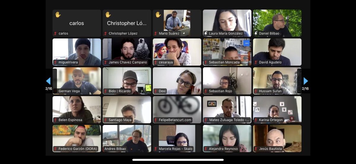 Increíble el conocimiento que hemos podido compartir con Startups, inversionistas y futuros emprendedores este último mes. Hoy fueron más de 500 en este Masterclass con los hnos Bilbao y Laura González de #Inqlab. <a href="/camaracomerbog/">Cámara de Comercio de Bogotá</a> <a href="/PhyloLegal/">Phylo</a> <a href="/starter_company/">Starter Company 🚀</a>. Esto es hacer país!