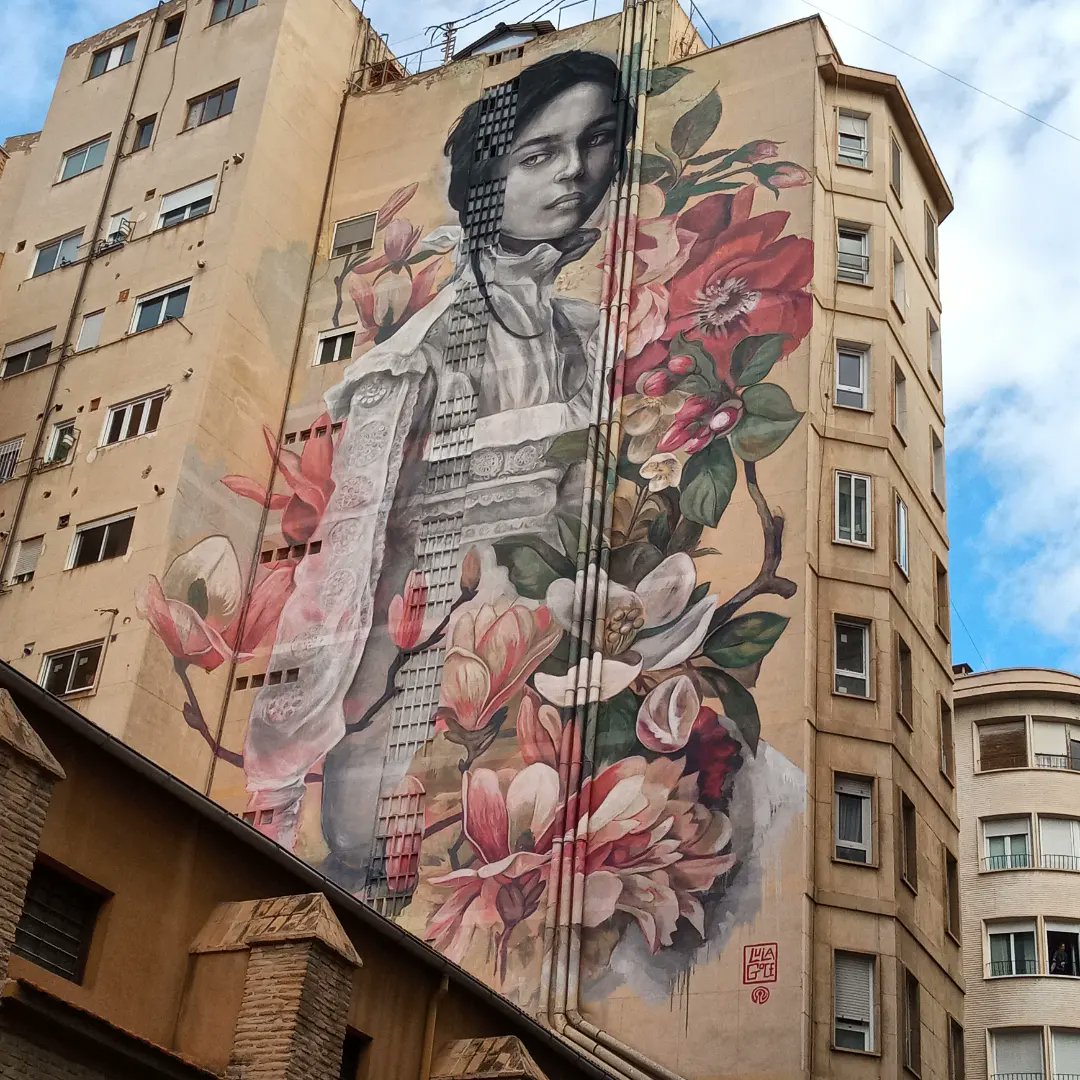 amaiahodge's tweet photo. Ruta de murales por Murcia 🎨
@lulagoce @krasertres @nels_507 @manyoly @angeltoren @entablafest @murciastreetartproject @murciagrafiti 💚 https://t.co/kYZ7imu4qE