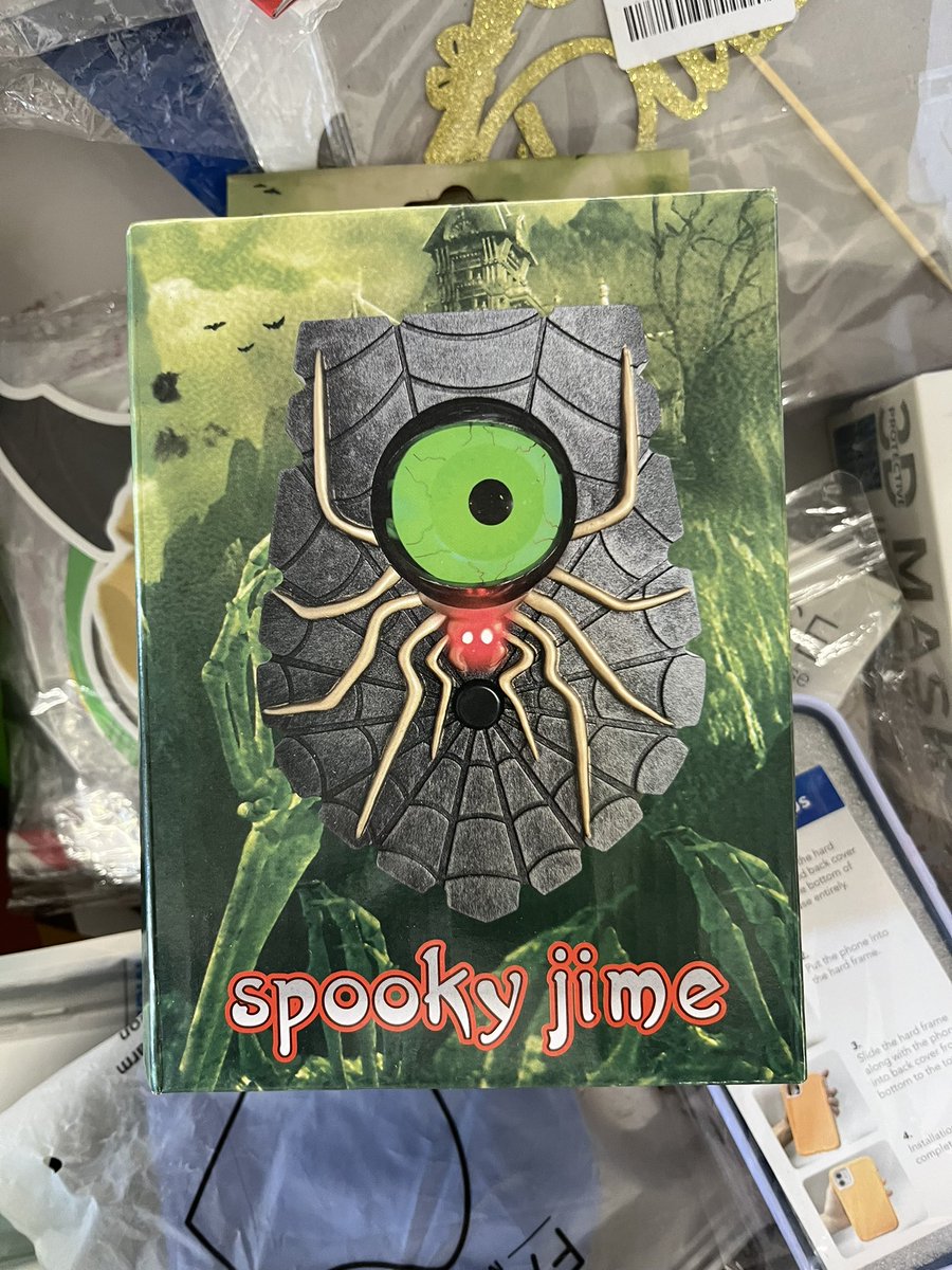 pisscauldron's tweet photo. really torn between the spooky jime and the haloowoo doorbell https://t.co/fgaULZDcPq