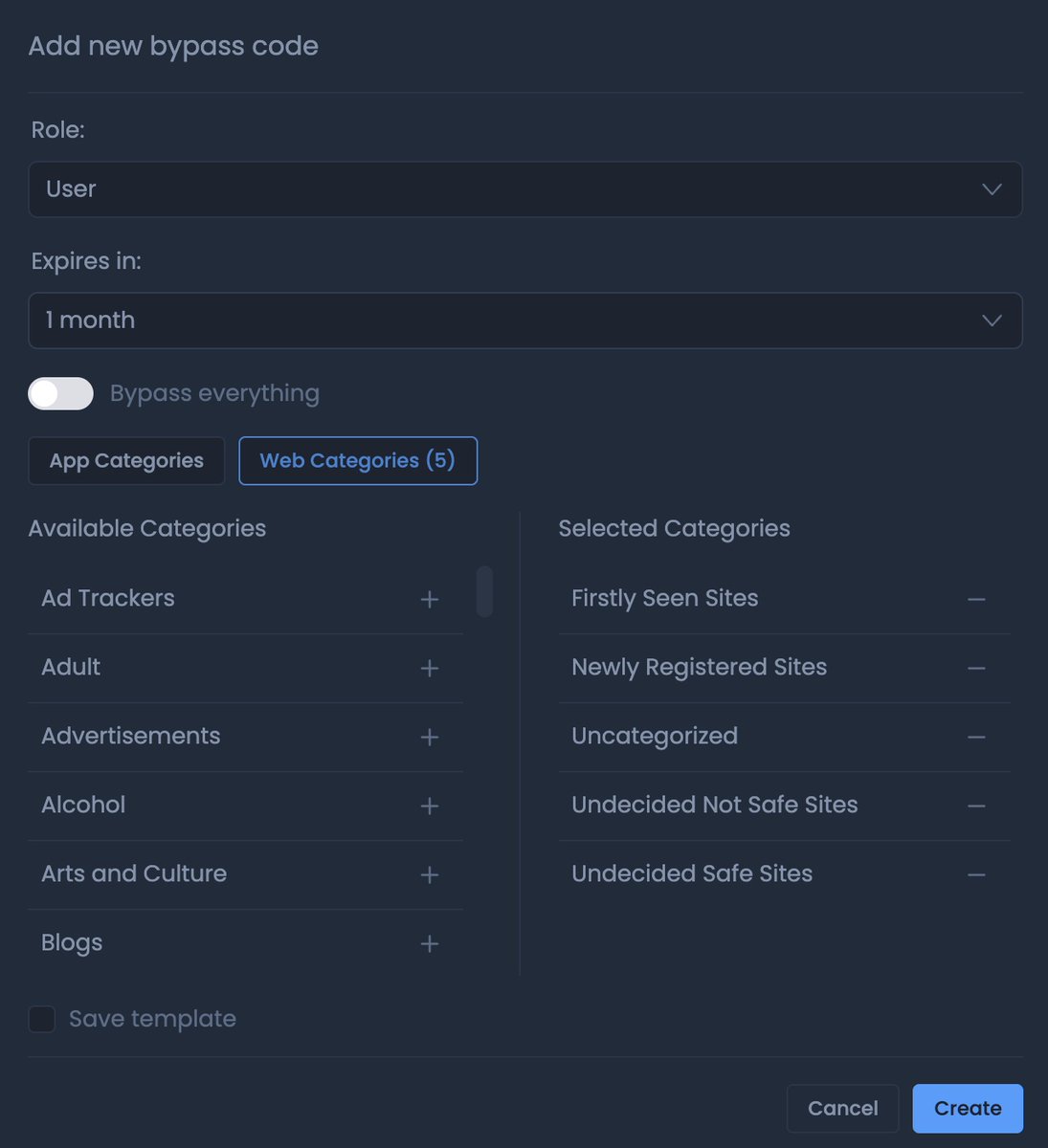 👇 What's cooking for #zenarmor 1.13 👇

Block Bypass Codes in Block Notification Pages

You can use this feature to allow your users to temporarily whitelist web sites via Block Notification Pages

#zenarmor <a href="/opnsense/">OPNsense</a>
#advanced #persistent #protection #forall