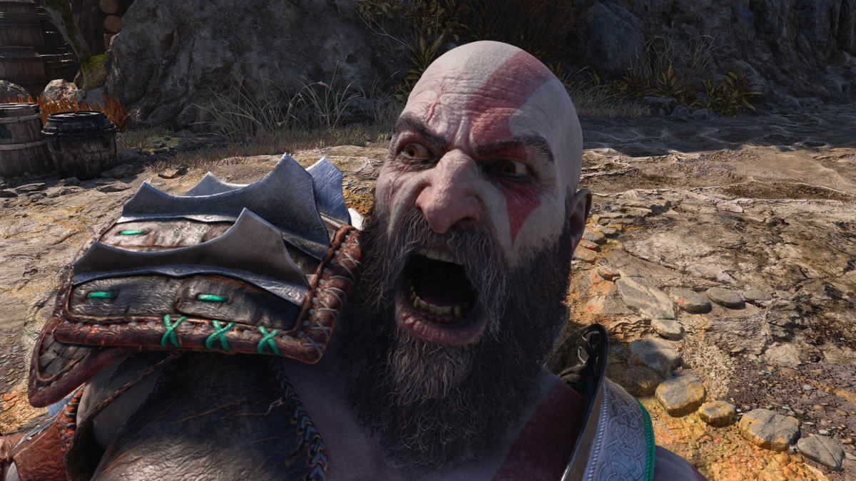 SamTheEgg69's tweet photo. #PS5Share, #GodofWarRagnarök    #sonysantamonica @sonysantamonica https://t.co/bwekK88HhJ