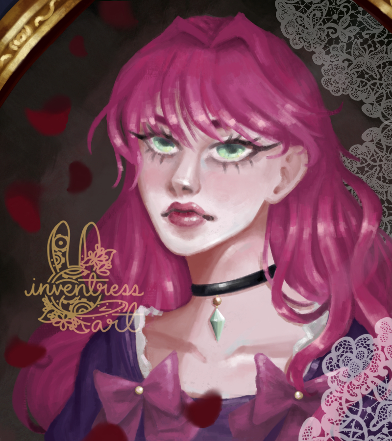 InventressArt's tweet photo. Fanart of Penelope Eckhart from Villains are Destined to Die 🌹💖

#VADD #fanart https://t.co/txMKgnmgni