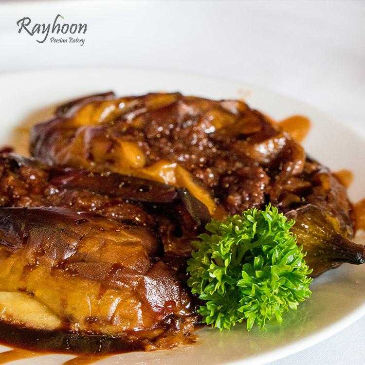 #funfact: Just like blueberries, watermelon, and tomatoes, an eggplant is botanically considered a berry. 

Try our baby eggplant stuffed with a delectable ground walnut &amp; pomegranate sauce!

#persian #burlington #burlon #burlont #vegetarian