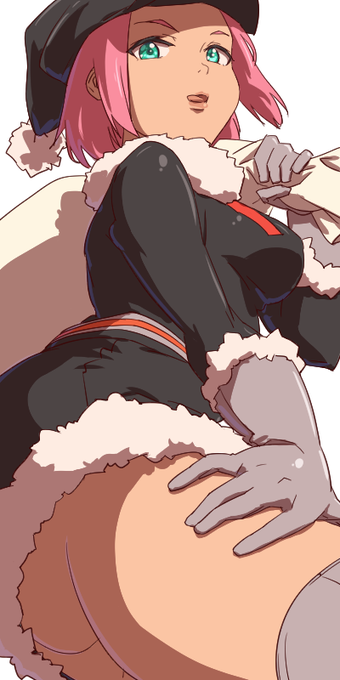 ブラックサンタなしたっぱ。
今年はしたっぱいっぱい描いたよ 