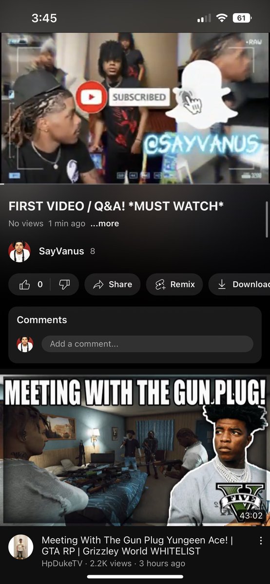 vanus__'s tweet image. youtu.be/lzU-rhUY9yg
Y’all tap in to my first video!!
SUBSCRIBE