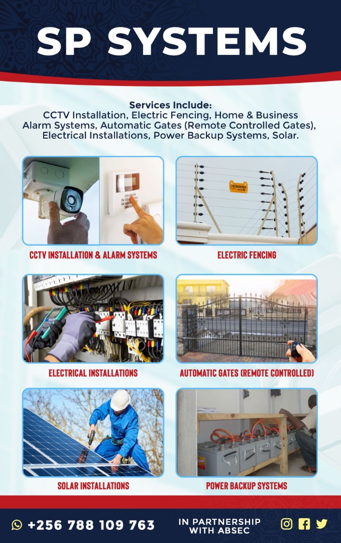 IvanNgoboka's tweet photo. @wekesa_amos @SPsystems2 
SP systems 
We sell and install CCTV cameras, GPS tracking devices, electric/razor fences, access control systems, solar products, AC systems. 0788109763. https://t.co/o3nctgNdg4