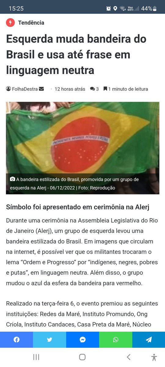 paivaengpro5's tweet photo. @joicehasselmann Essa é a real intenção desses marginais.  Nunca será vermelha a nossa bandeira. https://t.co/LWXEh1ps9Z
