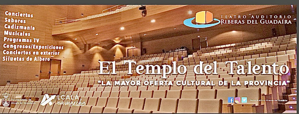 Entre conciertos, programas de televisión, espectáculos, especiales, cuantos cantantes, actores, actrices, grupos de musica han desfilado por el <a href="/riberasguadaira/">Teatro Auditorio Riberas del Guadaíra</a>? #20conRobertoLeal #templodeltalento #alcaladeguadaira