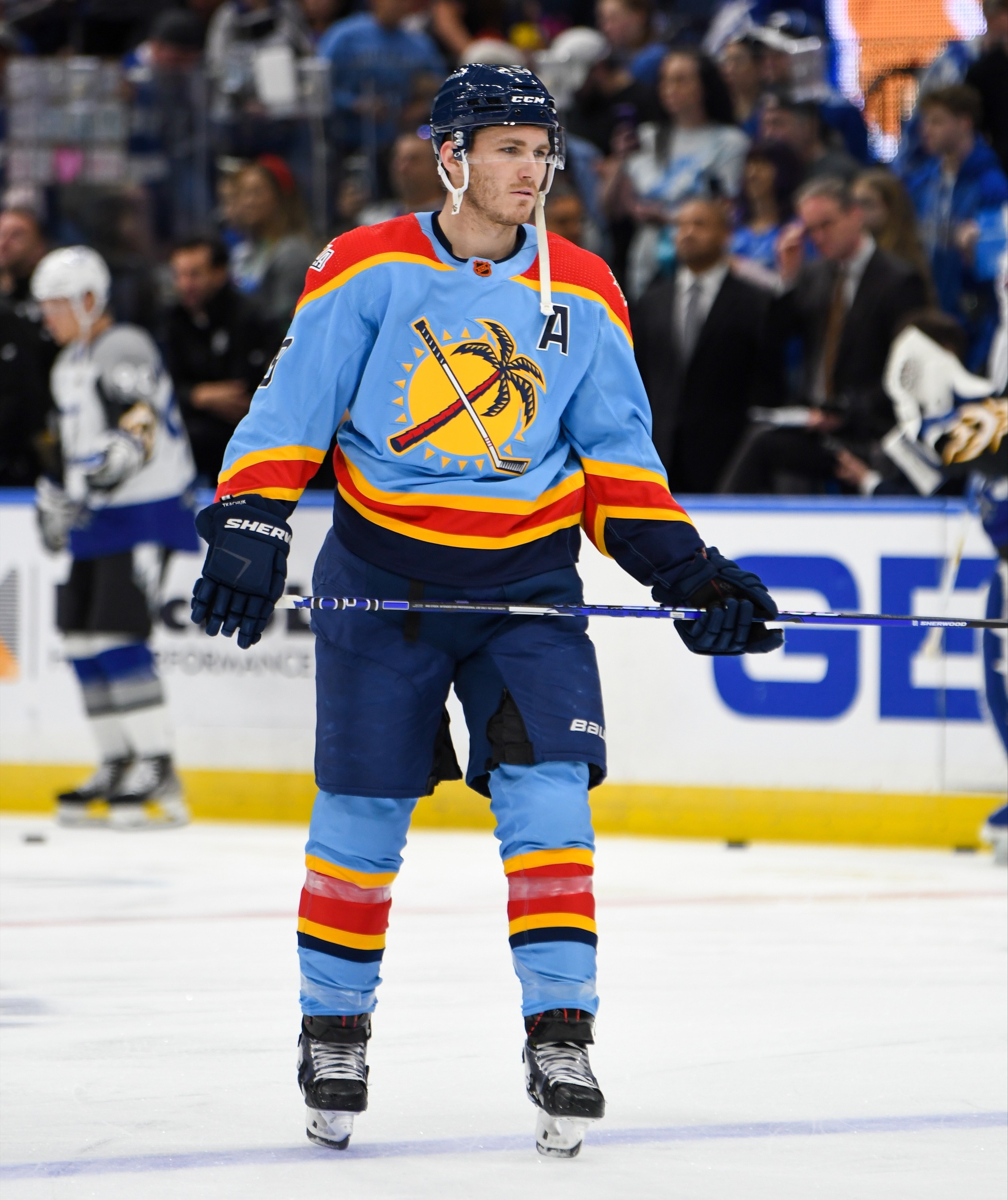 Florida Panthers Matthew Tkachuk 19 2023 Reverse Retro Navy Jersey -  Bluefink