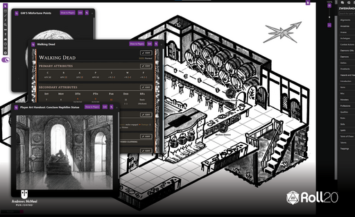 💀 Do You Dare Face the Grim and Perilous...? 

⚔️Hop into <a href="/ZweihanderRPG/">DANIEL D. FOX</a> with the Starter Kit from <a href="/AMUTTRPGS/">Andrews McMeel RPG</a>! Get to the game faster with Roll20's conversion: Full VTT integration, maps, tokens, dynamic lighting, compendium + more!

🎲 Grab it today: hubs.li/Q01tjYSc0