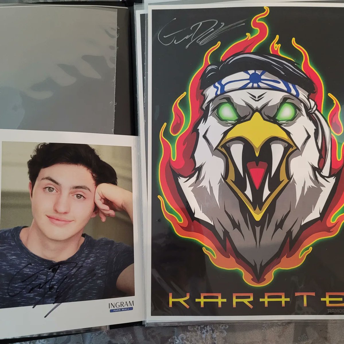 Fang_Fight's tweet photo. @GianniDecenzo It was great to meet Gianni DeCenzo awesome person. #CobraKai #EagleFang #MiyagiFang https://t.co/B4nrAPiw5V