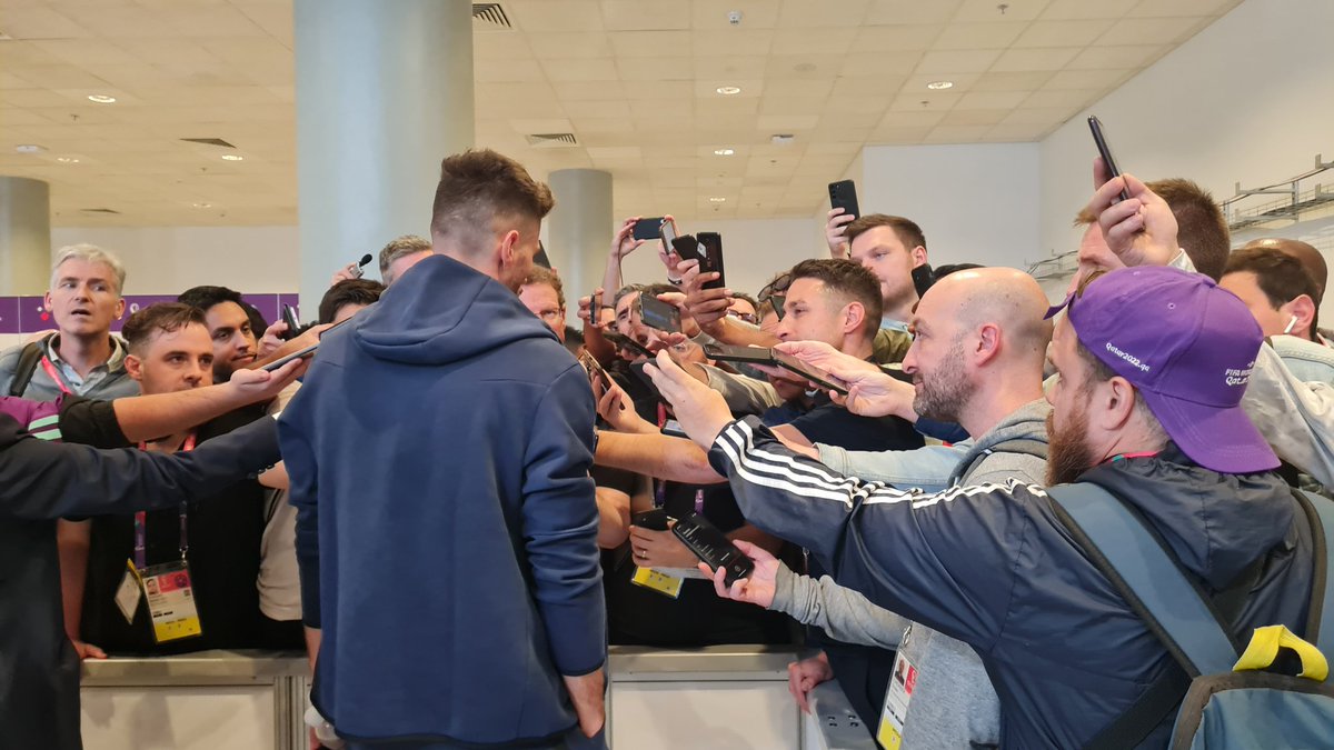 RTrbojevich's tweet image. The outstanding performance &amp;amp; achievement of @Socceroos at @FIFAWorldCup has only been enhanced with both France &amp;amp; Argentina qualifying for SFs. Shout out to Oliver Giroud who when I asked if he could stop &amp;amp; speak with the Aussie media in the Mixed Zone, he was happy to oblige.