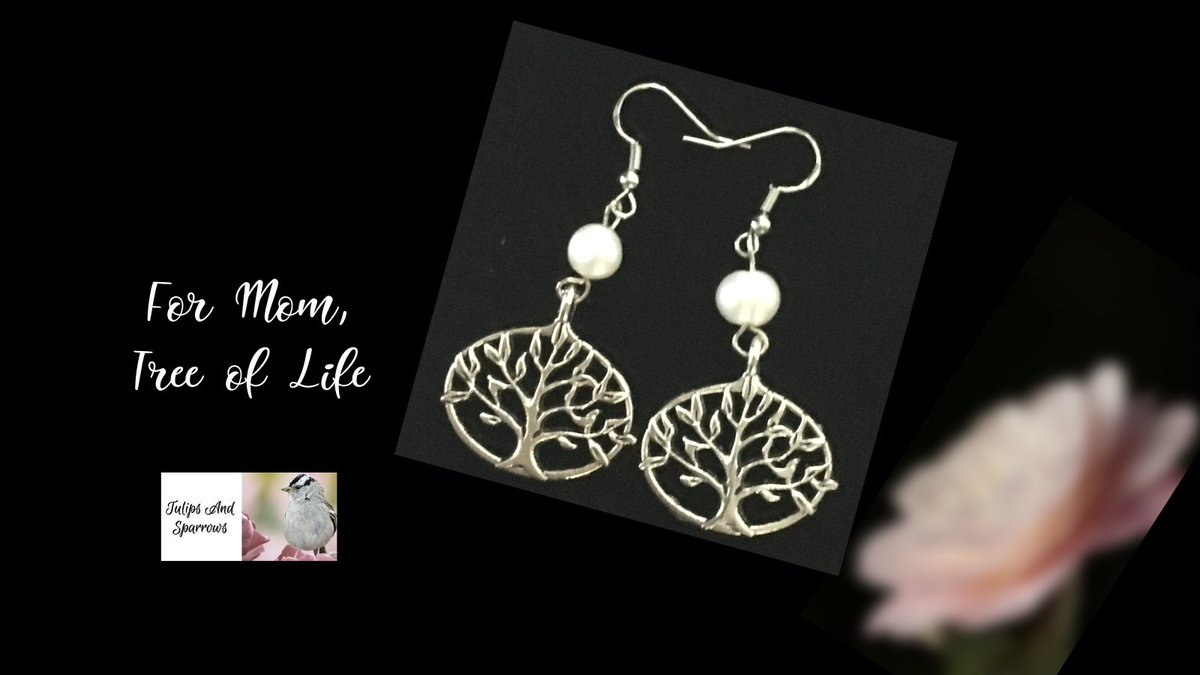 #treeoflifejewelry #treeoflifeearrings #pearljewelry #pearlearrings #junebirthstone #silverjewelry #silverearrings #giftsforher #giftsformom #holidaygiftsforher