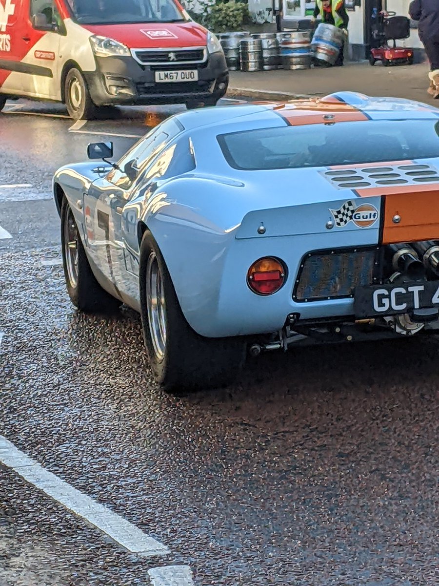 madmini1's tweet photo. Was in Nantwich yesterday and this came past, don't know if it's an original GT40 but was fantastic to see and hear https://t.co/6Nrwx6TTRu