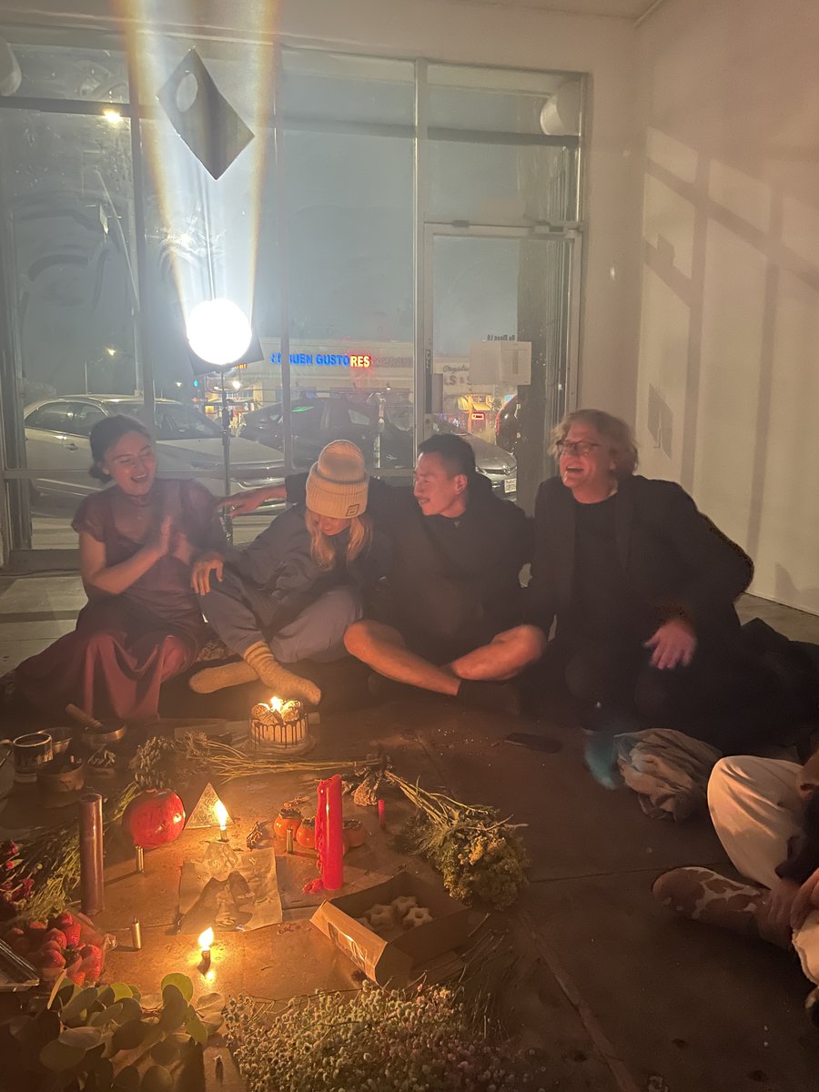 NoMoonLA's tweet photo. Thank you to #KathrynGarcía for guiding a lovely and gracious celebration of #MargretheMather

📸: Ruben Diaz https://t.co/6N5Jq070Df