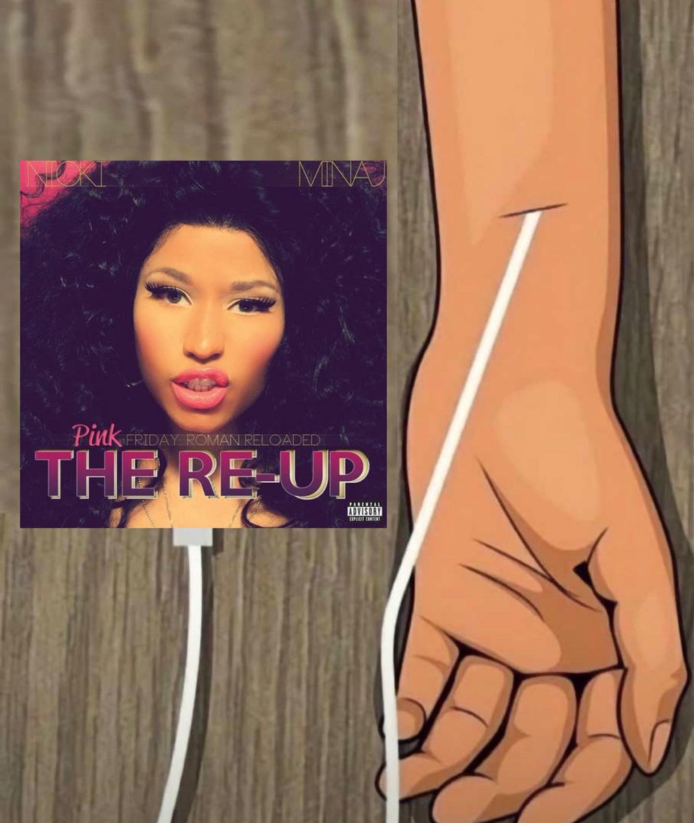 sine_minaj's tweet photo. 10 years of bad luck if you don't claim a nicki minaj album that saved you. https://t.co/bCueZS08UO