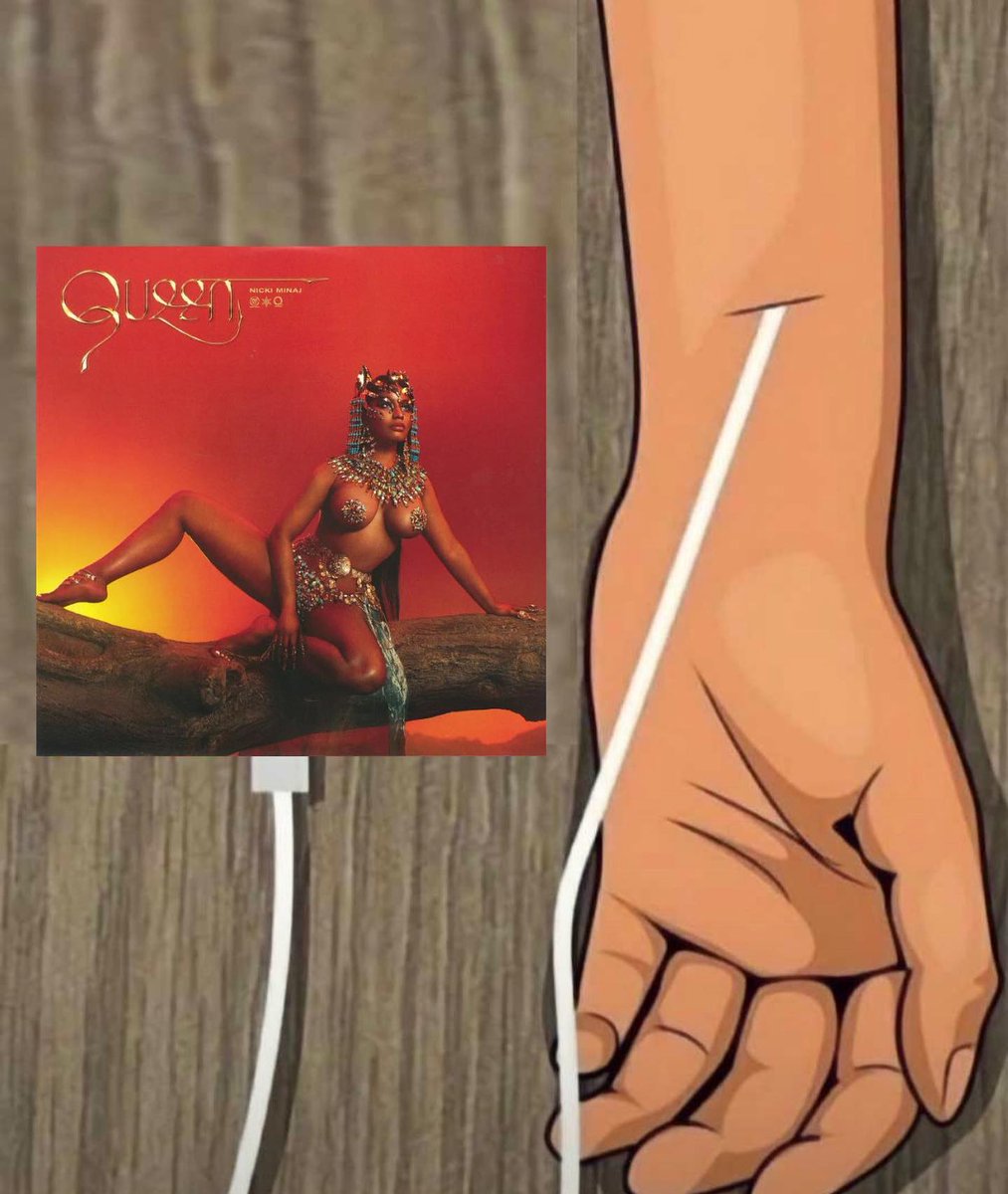 sine_minaj's tweet photo. 10 years of bad luck if you don't claim a nicki minaj album that saved you. https://t.co/bCueZS08UO
