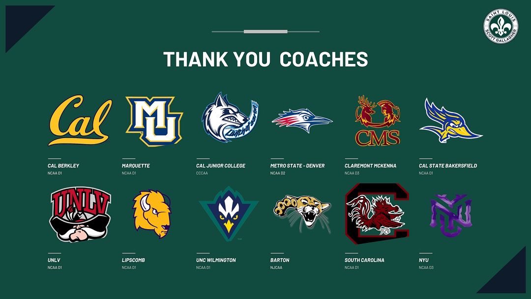 SLSGAcademy's tweet image. Also a huge thank you to all of the College Coaches who took time out of their busy schedules and came out to evaluate our players for their programs.