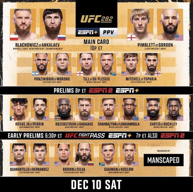 UFC RunDown tweet media