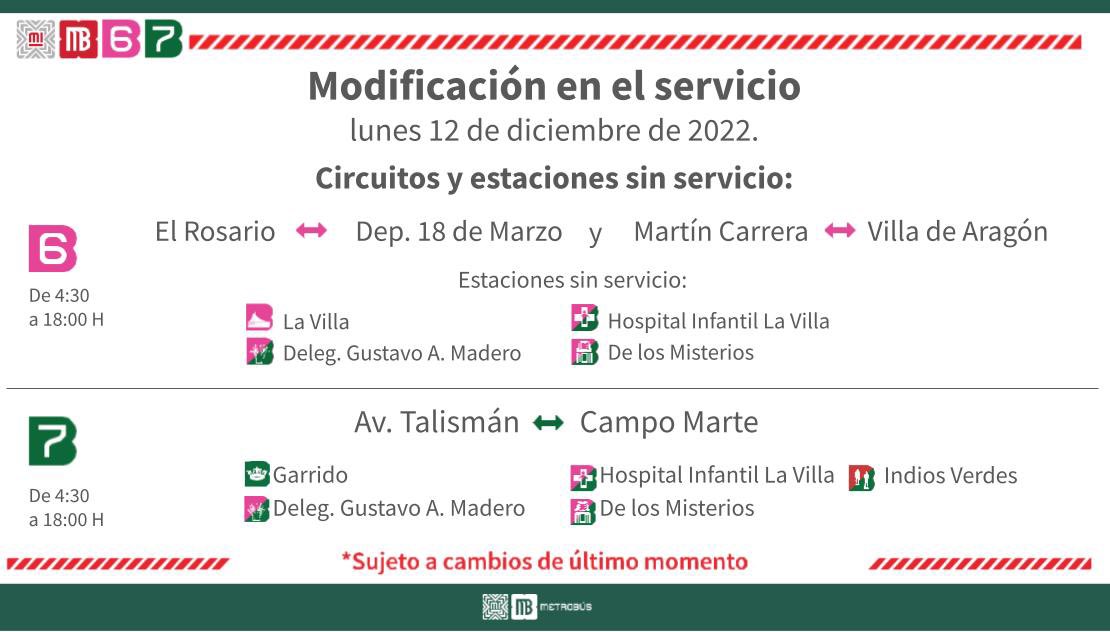 Metrobús CDMX tweet media