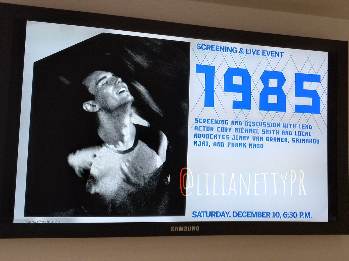 Just here to see this classic once again 🖤 #supportarts #lovearts #supportclassics <a href="/mister_CMS/">cory michael smith</a> #aidsawareness #film #1985thefilm