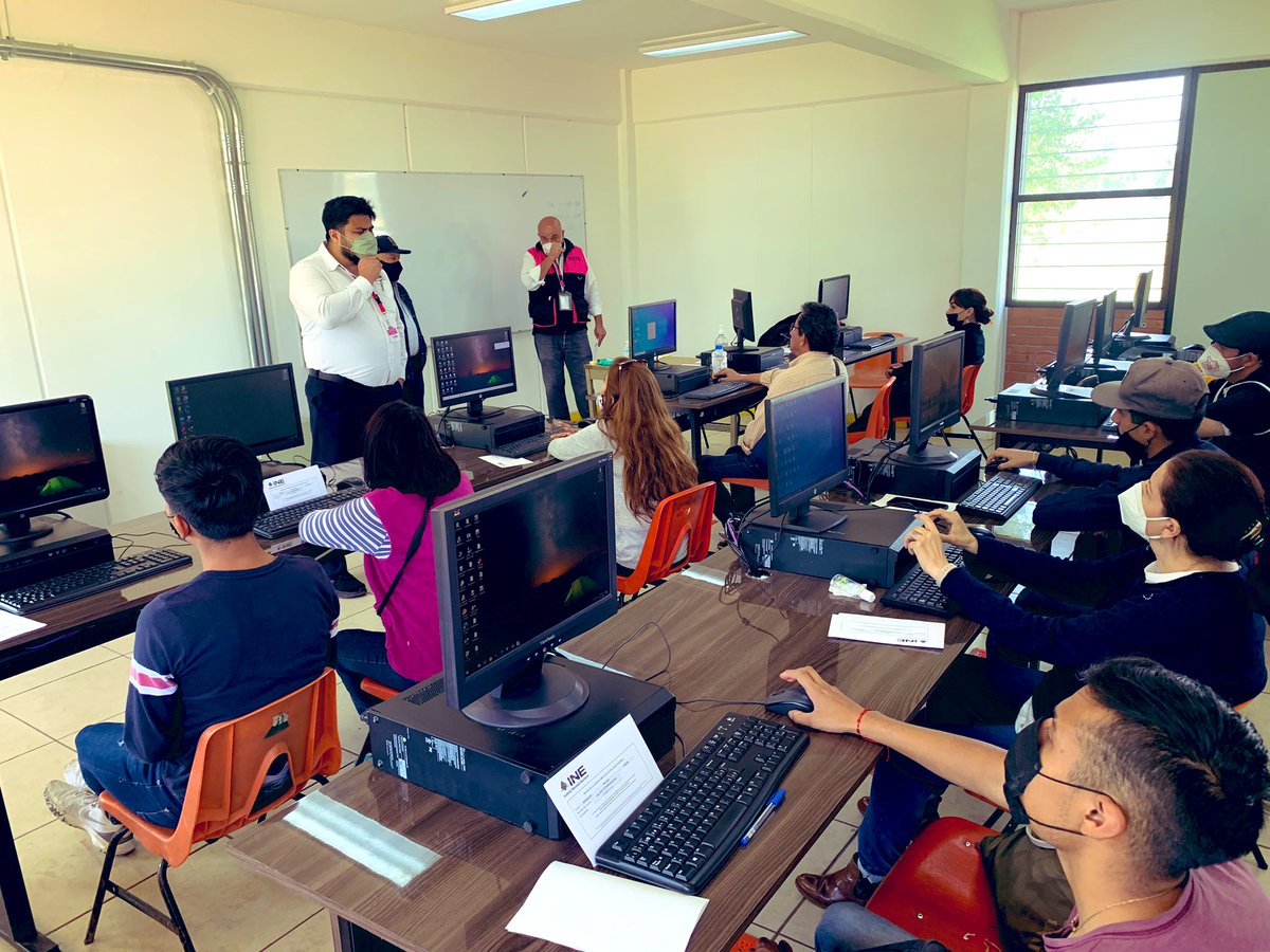 CesarLucianoHQ's tweet photo. La #19JDE del @INEedomex concluyó la aplicación de pruebas a ciudadanía aspirantes participar como Supervisora y Capacitadora-Asistente Electoral en el #ProcesoLocal2023. #FelizSabado https://t.co/pXC04YPDsM