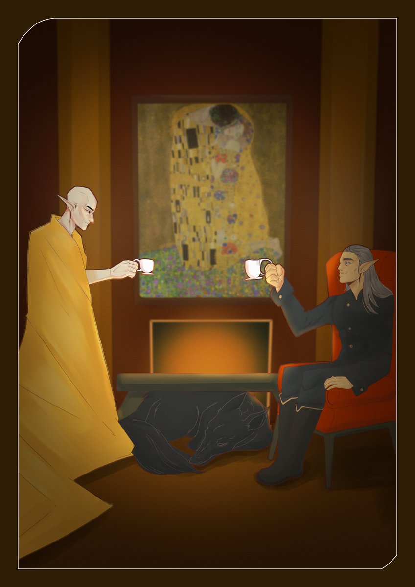 Edendarvex777's tweet image. New Dnd art commission of "The Friendly Bargain. 
Eugene was truly a deep and complex character. 

Episode:open.spotify.com/episode/5TsQRw…

Artist Credit: Jongendon
Artist Link:fiverr.com/jongendon/