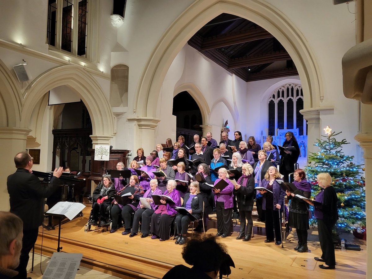 SOChoirs's tweet image. Thank you to everyone who came to our concert this evening, we enjoyed it and hope you did too. Merry Christmas everyone!