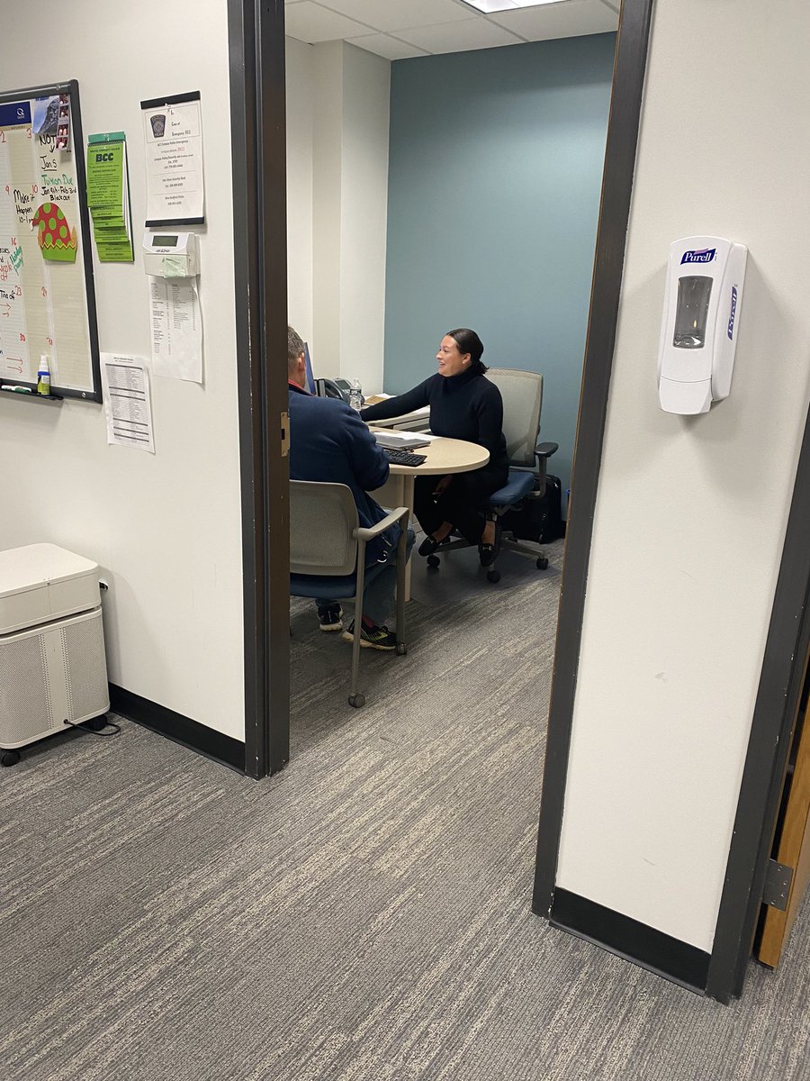 BristolNBDean's tweet photo. What a jam backed day at the @BristolCC New Bedford Campus. First we held a #MakeItHappen event where we welcomed future students as well as served current Saturday students. 1/2 https://t.co/T5OnXosViv