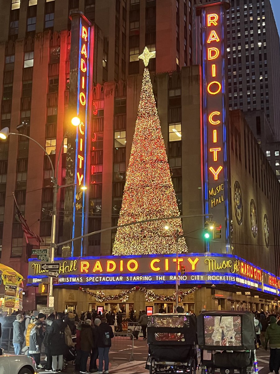 ggerould's tweet photo. The Christmas crowds in NYC are mind boggling. But the festive spirit is magical. https://t.co/ssTT5TOVdH