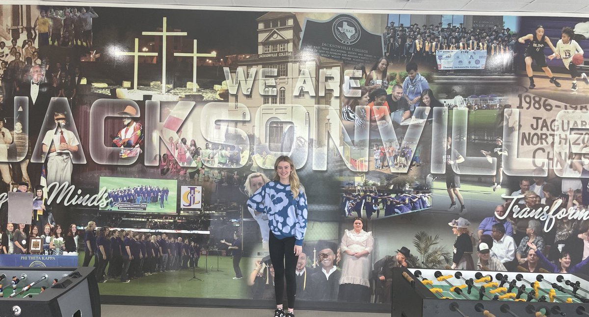 Happy to receive an offer from Jacksonville College to continue my pole vault and basketball career. I want to thank Coach Adams, Coach Rowland, and Coach House for this opportunity💛💜