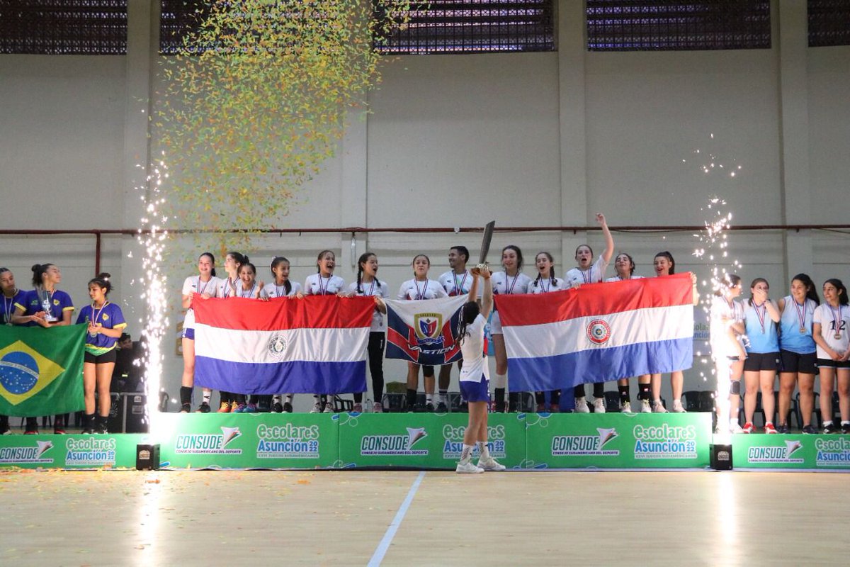 escolaresASU's tweet photo. #Hándbol🤾
📌Femenino
🇵🇾 Paraguay🥇
🇧🇷 Brasil🥈
🇺🇾 Uruguay🥉
📌Masculino
🇺🇾 Uruguay🥇
🇵🇾 Paraguay🥈
🇨🇱 Chile🥉
#JSEPy🇵🇾 #Asu2022🤩 https://t.co/n0FiUepGVT