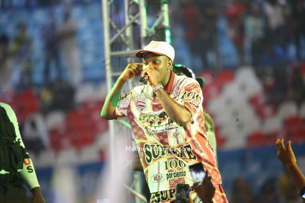 MakingOfChamps's tweet photo. A thread of the musical performances at the closing ceremony of the #Delta2022 National Sports Festival in Asaba. Let's start with @Zlatan_Ibile https://t.co/Aqwaidq5xi