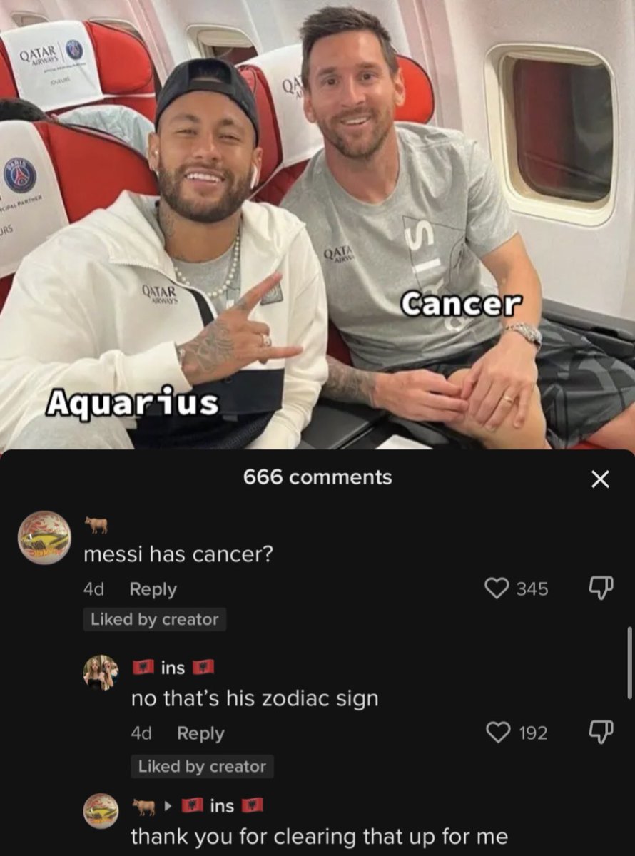 tiktok comments (@commentsooc) on Twitter photo 